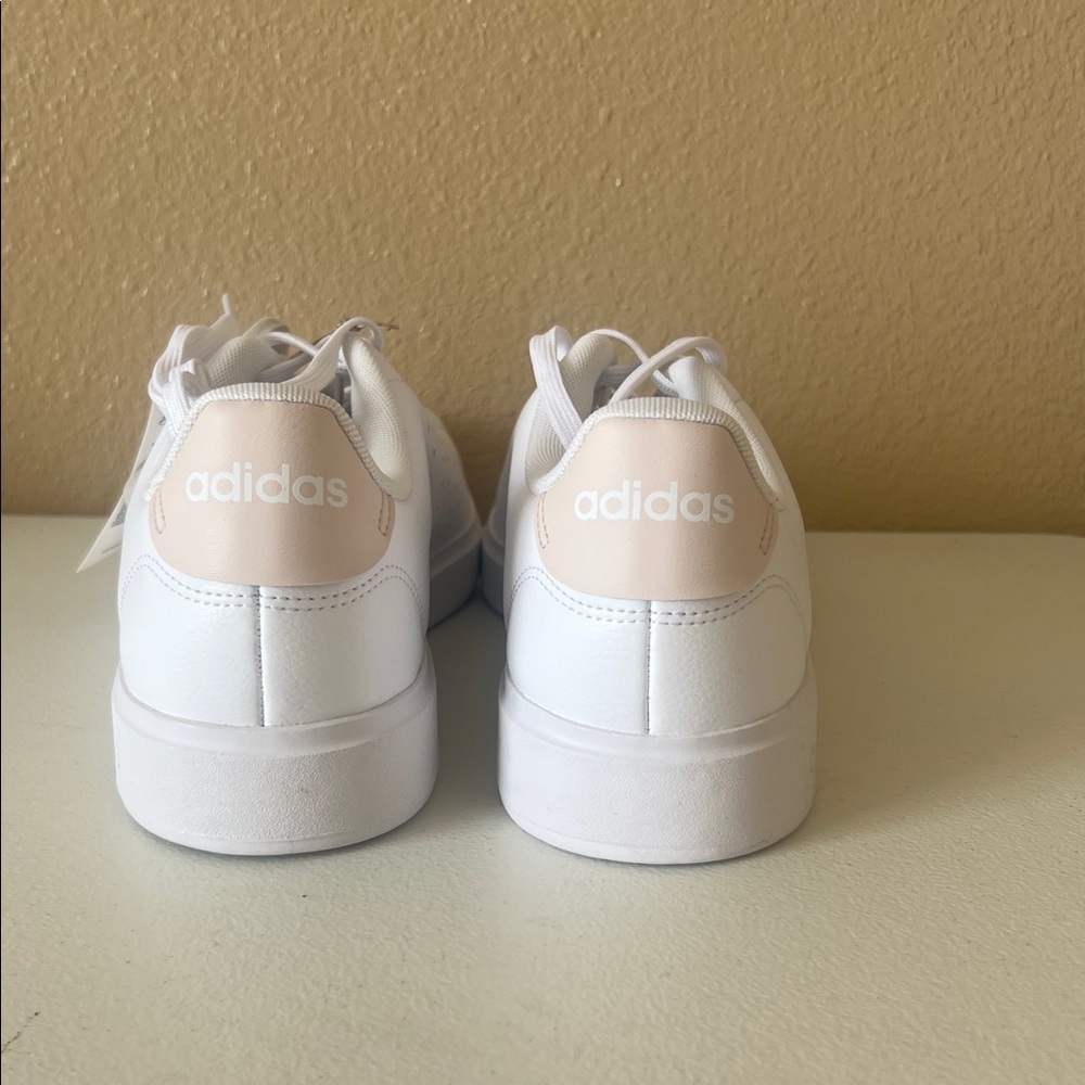 Adidas  Advantage 2.0 Classic White Sneakers - Picture 4 of 5